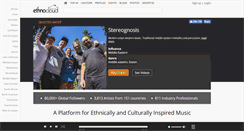 Desktop Screenshot of ethnocloud.com